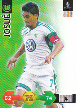 Josue VfL Wolfsburg 2009/10 Panini Super Strikes CL #342